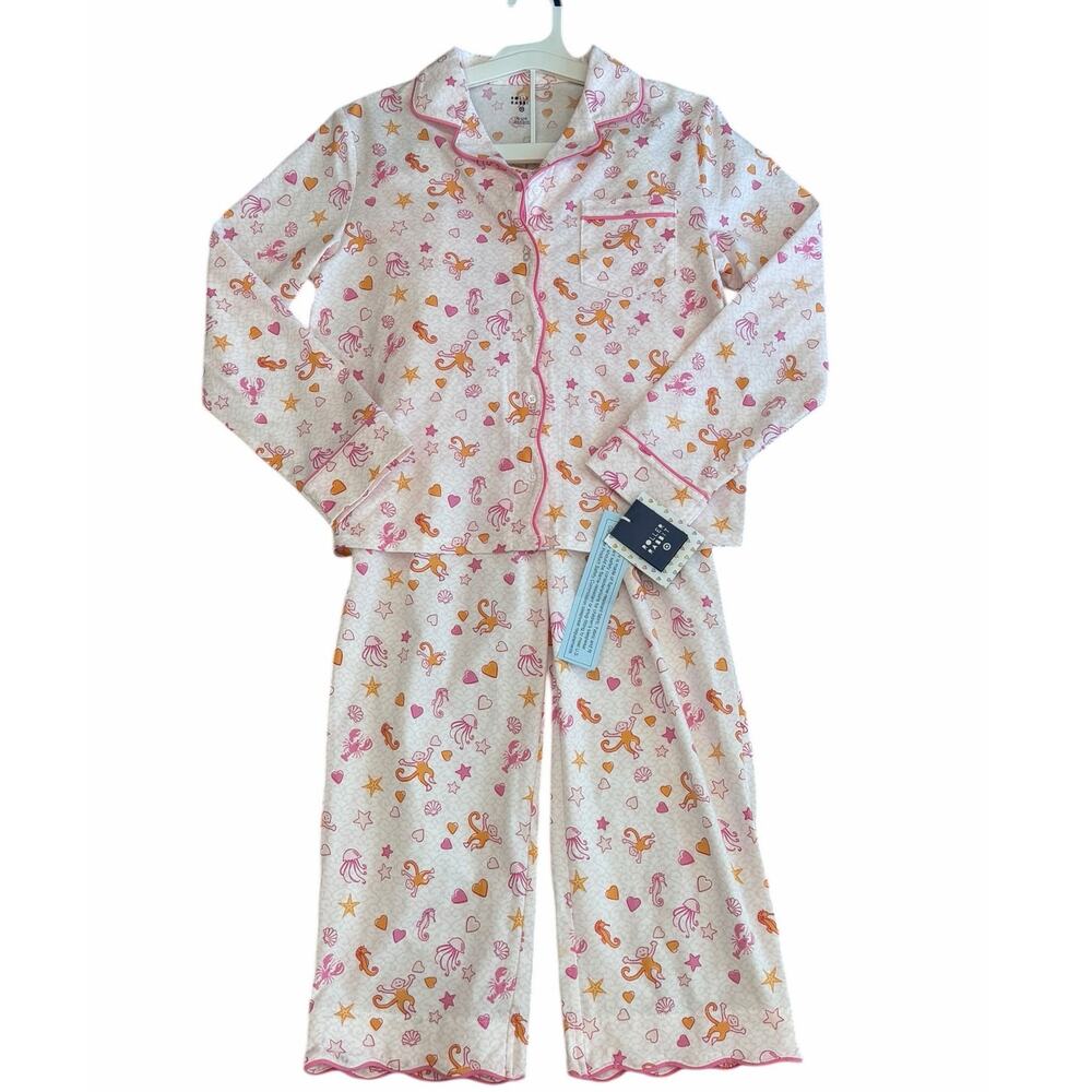 Roller Rabbit Sea Life Roller Rabbit x Target 🎯 Print Kids Pajama Set XL